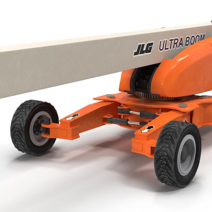 Telescopic Boom Lift JLG 1850 sj Rigged 3D model